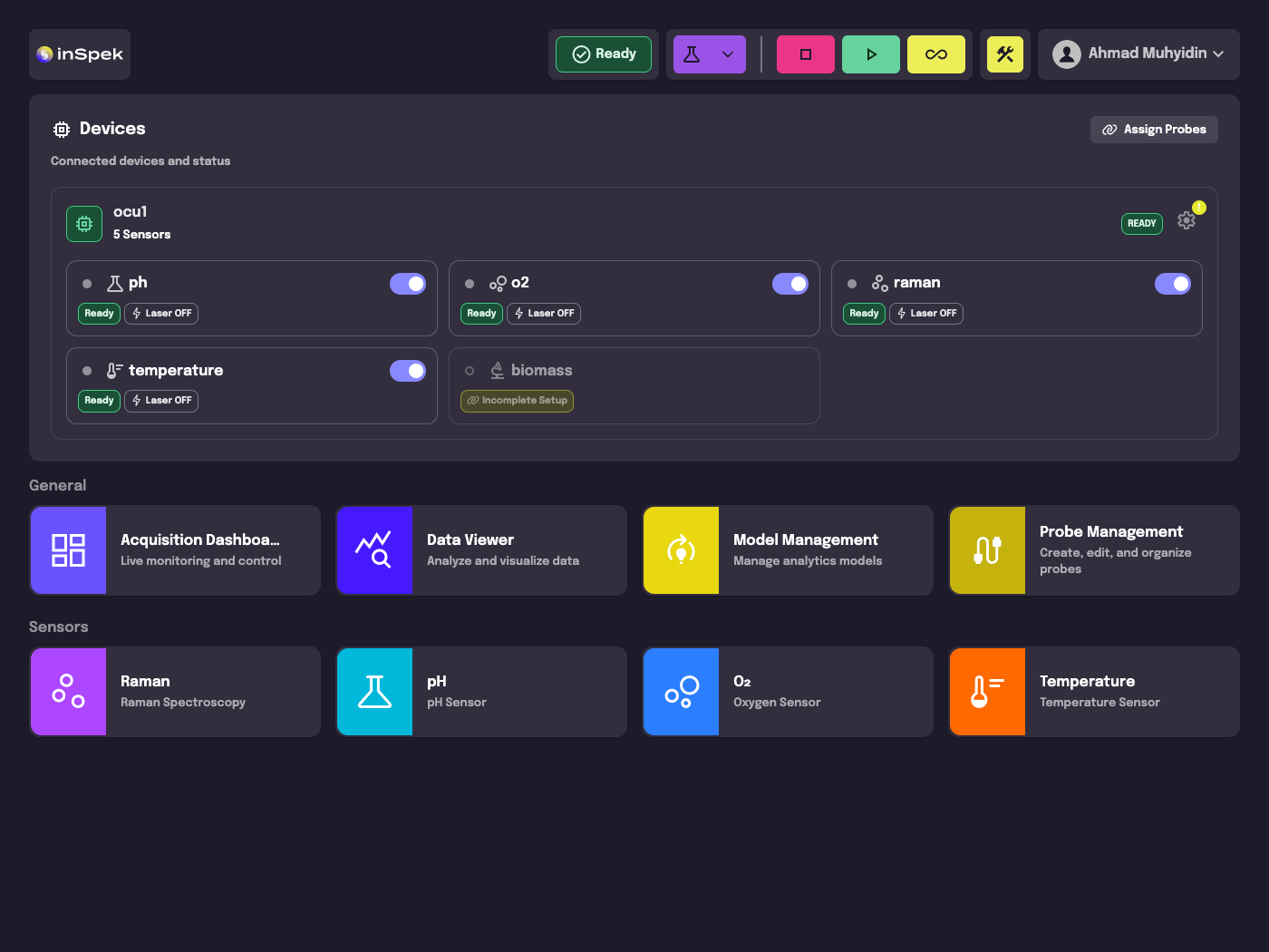 OCU — Platform Spektroskopi Biofarmasi