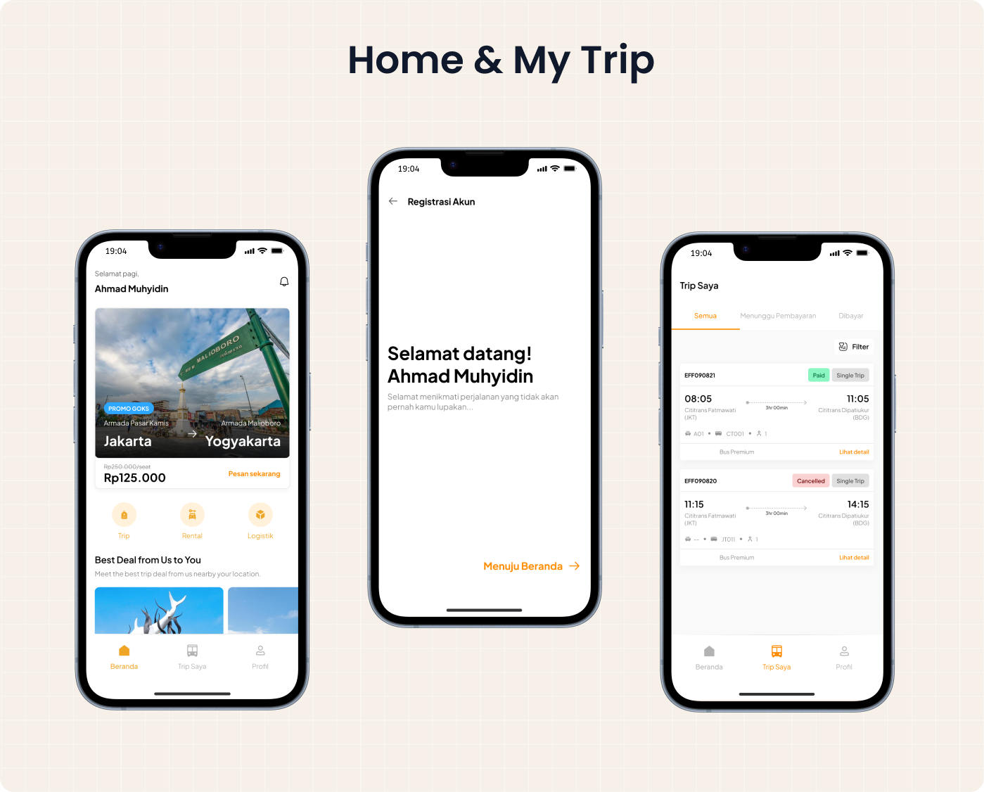 Platform Ticketing Bus Online untuk Operator Antarkota