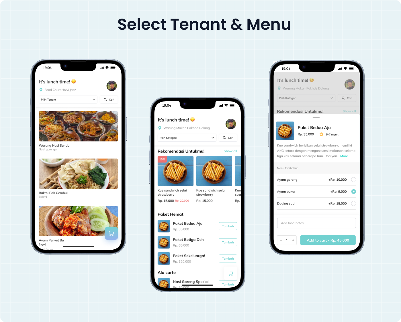 Suite Operasi Kanteen — QR Ordering, POS, Catering & Dashboard