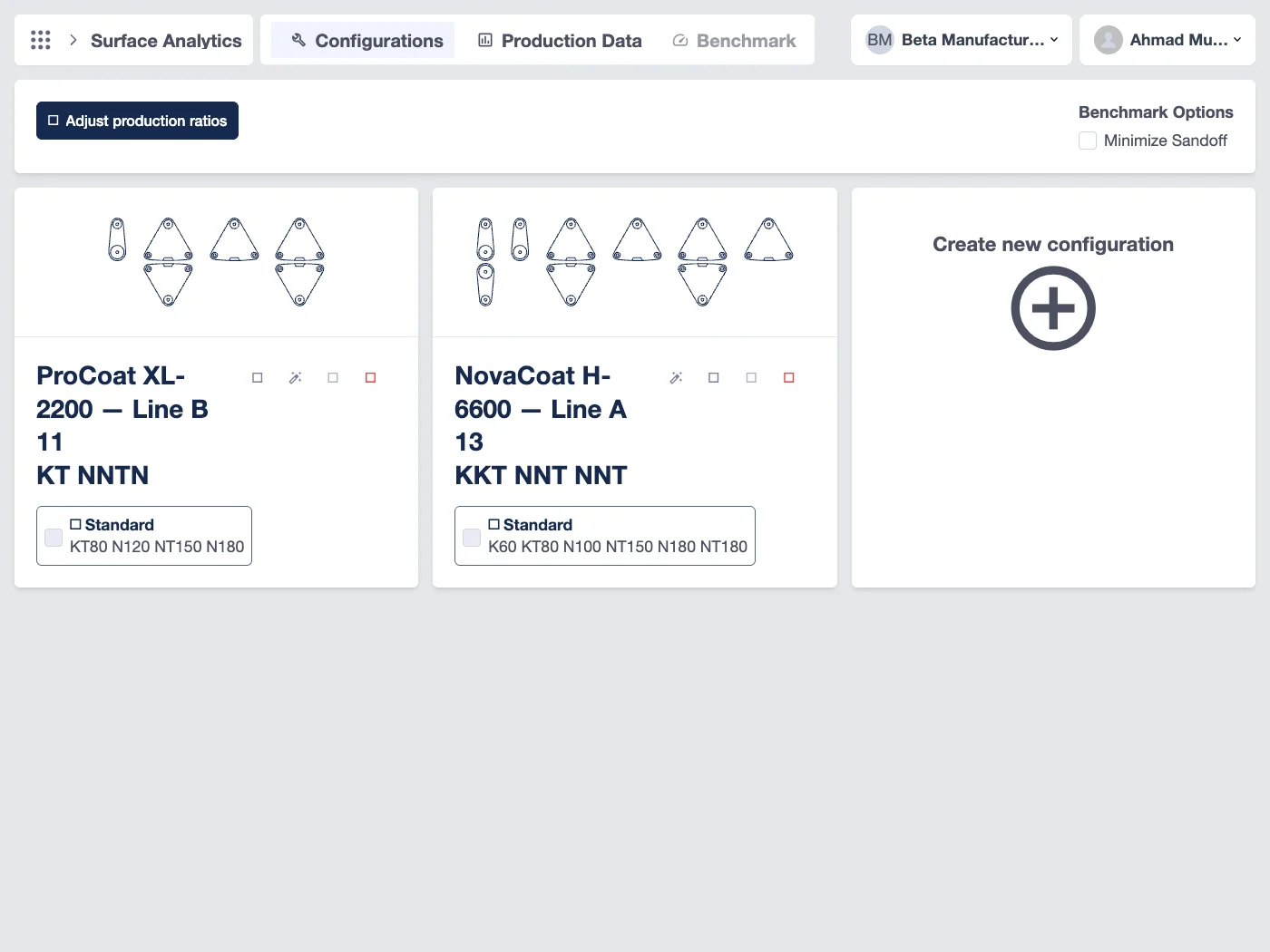 Machine configuration management